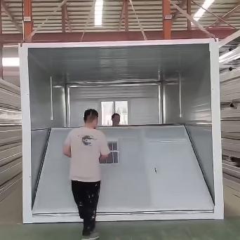 折疊式集裝箱安裝（六）